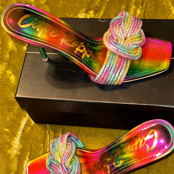 ๐ ๐ High heels SEXY high-heels, only wore once. With box. Size 8.5 - Picture 2 of 5